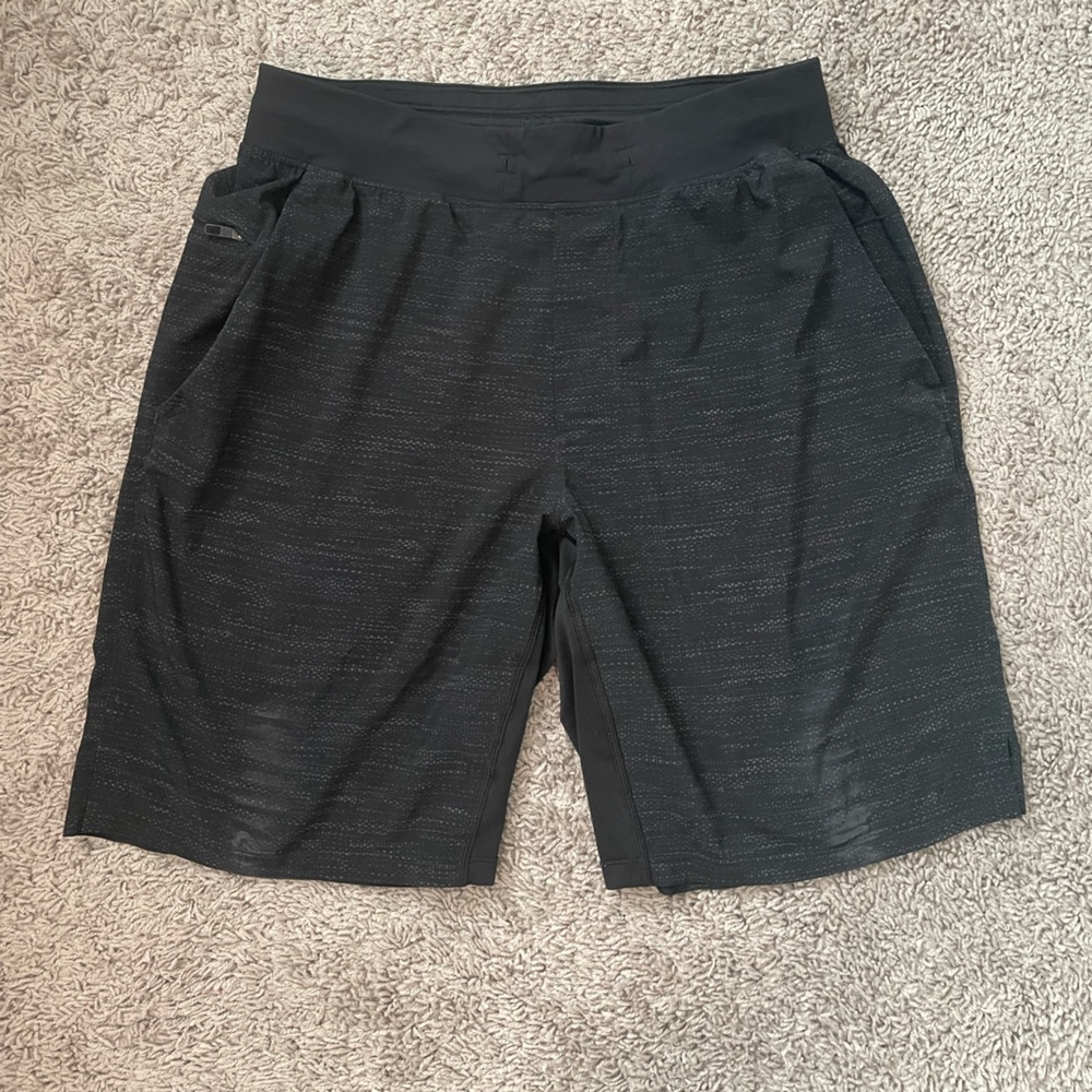 Black Lulu lemon athletic shorts